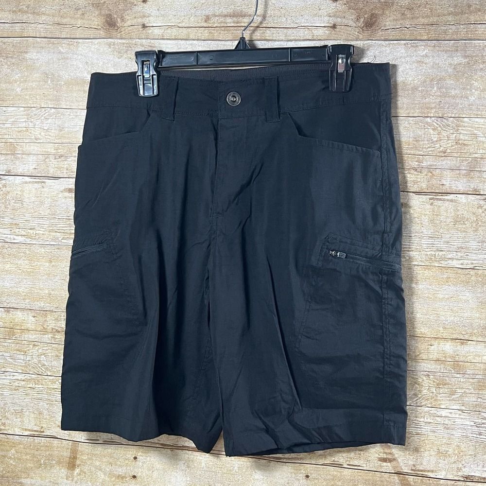 ZEROXPOSUR RUSH ZIP POCKET ALL TERRIAN LIGHTWEIGHT STRETCH SHORTS SIZE 32
